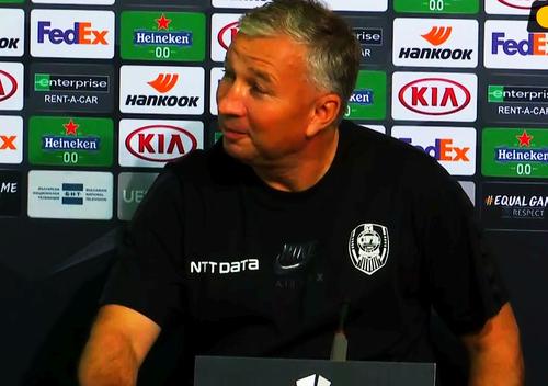 Dan Petrescu (52 de ani) a susținut astăzi conferința oficială de presă dinaintea duelului cu ȚSKA Sofia, primul din grupa de Europa League.