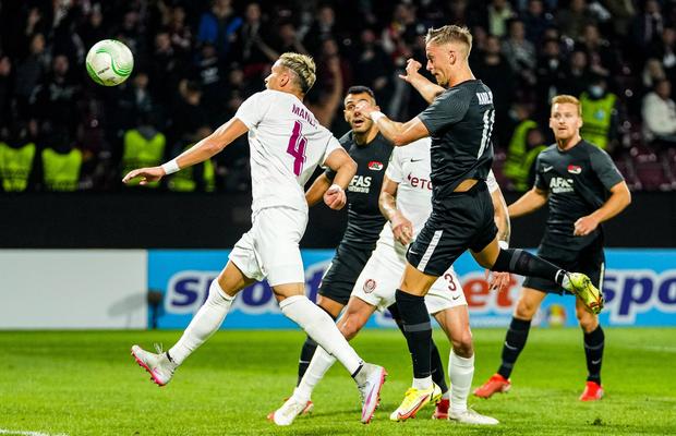 CFR Cluj, înfrângere la limită cu AZ Alkmaar » Cum arată clasamentul în Conference League