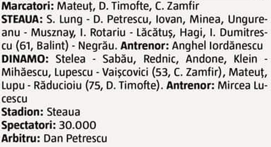 EPISODUL 10: Steaua - Dinamo din 1989 a avut poate cel mai spectaculos fotbal jucat vreodată în România: 60 de minute de joc și peste 70 de driblinguri în ultimul Derby de România dinaintea Revoluției!