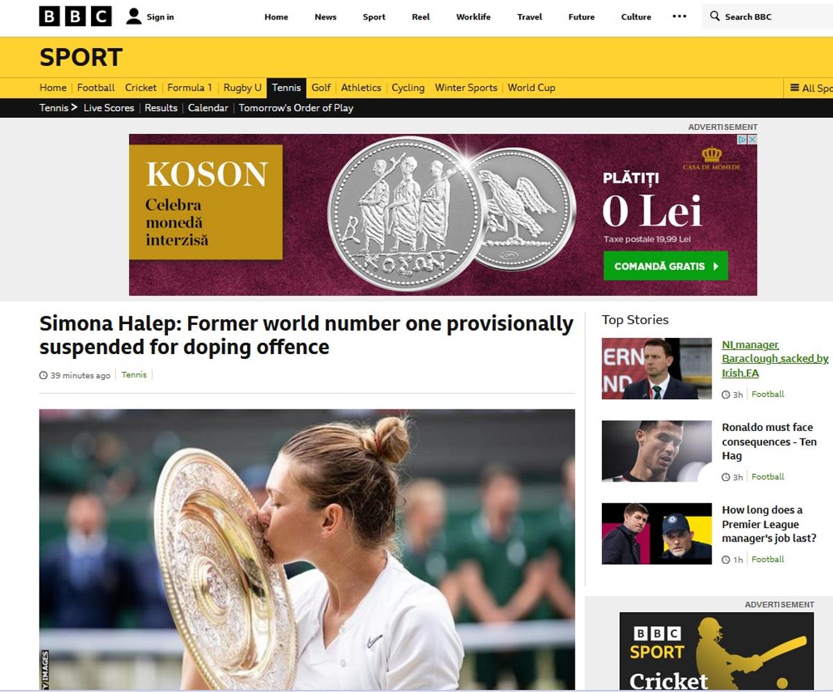 halep presa