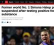 Site-urile ziarelor de sport din întreaga lume o pun pe Simona Halep pe prima pagină