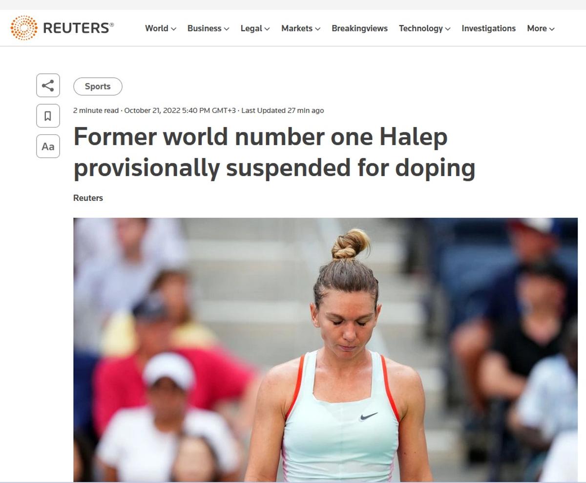 halep presa