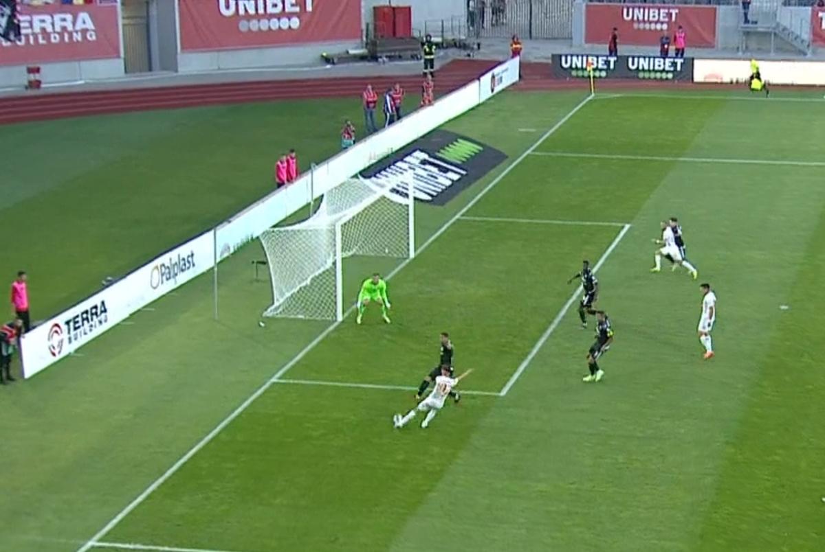 Gol de generic în Hermannstadt - Dinamo