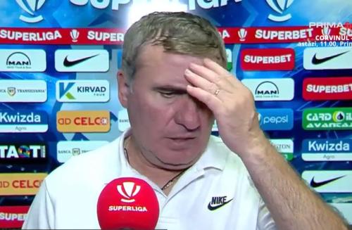 Farul și U Cluj au remizat, scor 1-1, în runda cu numărul 13 din Superligă. Gică Hagi a fost nemulțumit de mai multe aspecte la final.