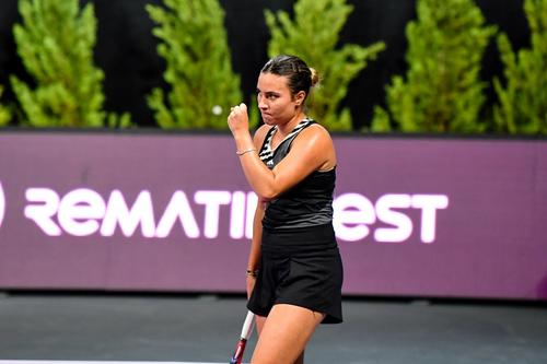 Gabriela Ruse după un punct câștigat FOTO Imago Images