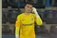 Gafă uriașă în Farul - U Cluj » Grameni și Aioani l-au lăsat pe Cîmpanu singur cu poarta goală