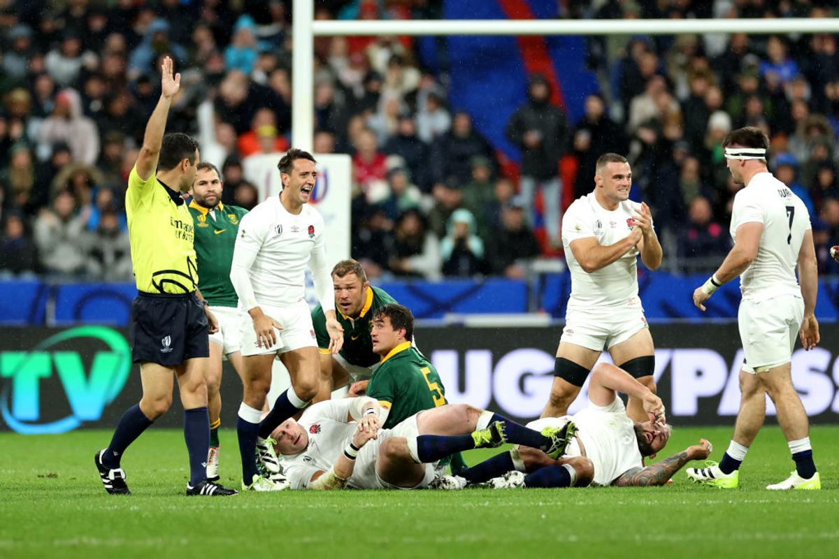 Cele mai spectaculoase imagini din Anglia - Africa de Sud, semifinala Cupei Mondiale de rugby