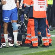 Dragoș Nedelcu, accidentat la meciul cu Farul / Foto: Ionuț Iordache GSP