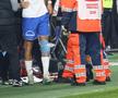 Dragoș Nedelcu, accidentat la meciul cu Farul / Foto: Ionuț Iordache GSP