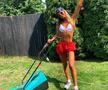Diana Munteanu, surprinsă de fotoreporterul GSP Ionuț Iordache la Rapid - Farul