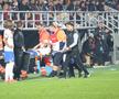 Dragoş Nedelcu s-a accidentat în Rapid - Farul, în runda 13 din Superliga / foto: Ionuț Iordache