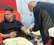 Jucătorii lui Dinamo au mers astăzi la Centrul de Transfuzie Sanguină pentru a dona sânge