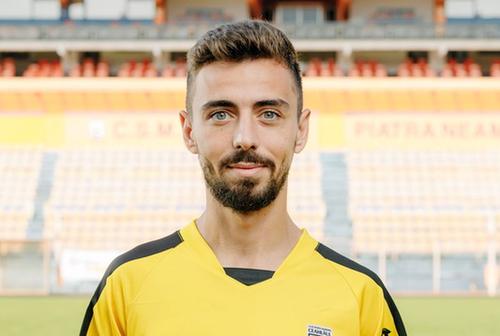 Patrick Petre nu mai este fotbalistul celor de la Ceahlăul. FOTO: Facebook @CSM Ceahlăul Piatra Neamț