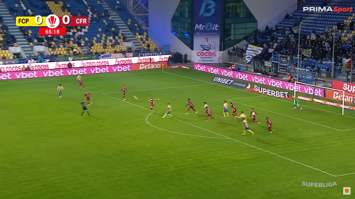 Preluarea lui Chică-Roșă din Petrolul - CFR Cluj