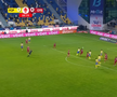 Preluarea lui Chică-Roșă din Petrolul - CFR Cluj. FOTO: captură Prima Sport