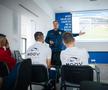 Sesiune de analiză și perfecționare la Mogoșoaia pentru arbitrii din Superligă. Foto: frf.ro