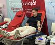 Jucătorii lui Dinamo au mers astăzi la Centrul de Transfuzie Sanguină pentru a dona sânge