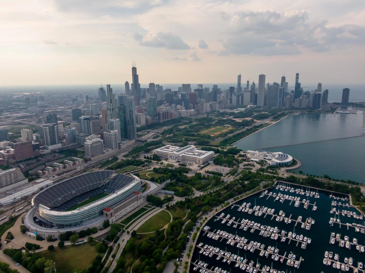Stadionul Soldier Field din Chicago
