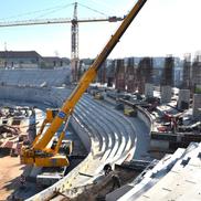 „Complexul Multifuncțional Stadionul Tineretului” a primit finanțare europeană // foto: facebook @CJ Dolj
