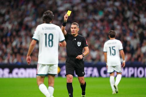 Istvan Kovacs a arbitrat Real Madrid - RB Leipzig // foto: Imago Images
