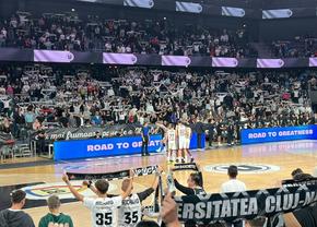 U-BT Cluj-Napoca - London Lions, derby în EuroCup » Sfertul secund: time-out cerut de oaspeți după 74 de secunde!