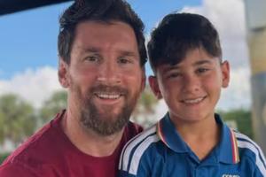 Cu ce echipă ține mezinul lui Lionel Messi » „Este fanul lor. Ciro are acasă chiar o întreagă colecție de tricouri!”