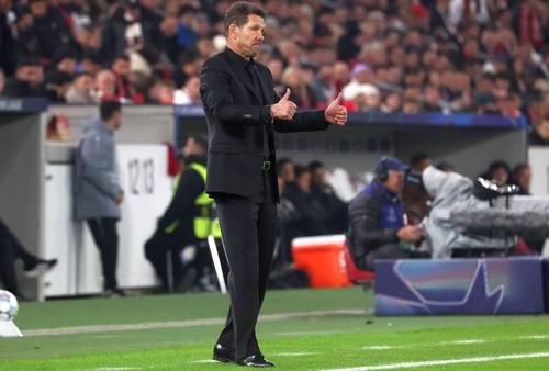 Diego Simeone, antrenorul lui Atletico Madrid/ FOTO Imago Images