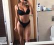 VIDEO+FOTO Genuflexiuni cu bara pentru un posterior bombat » Voluptoasa Roxana Dumitru în acțiune