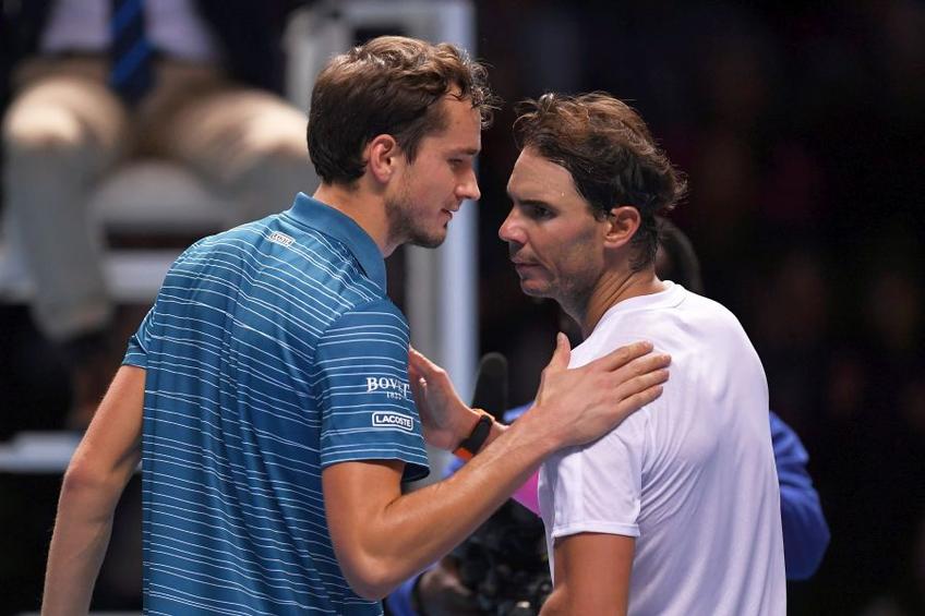 Rafael Nadal se va duela cu Daniil Medvedev. foto: Guliver/Getty Images