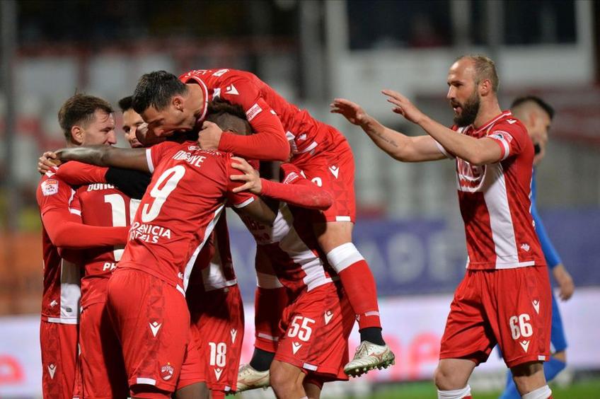 Dinamo a câștigat clar cu Voluntari, scor 3-0