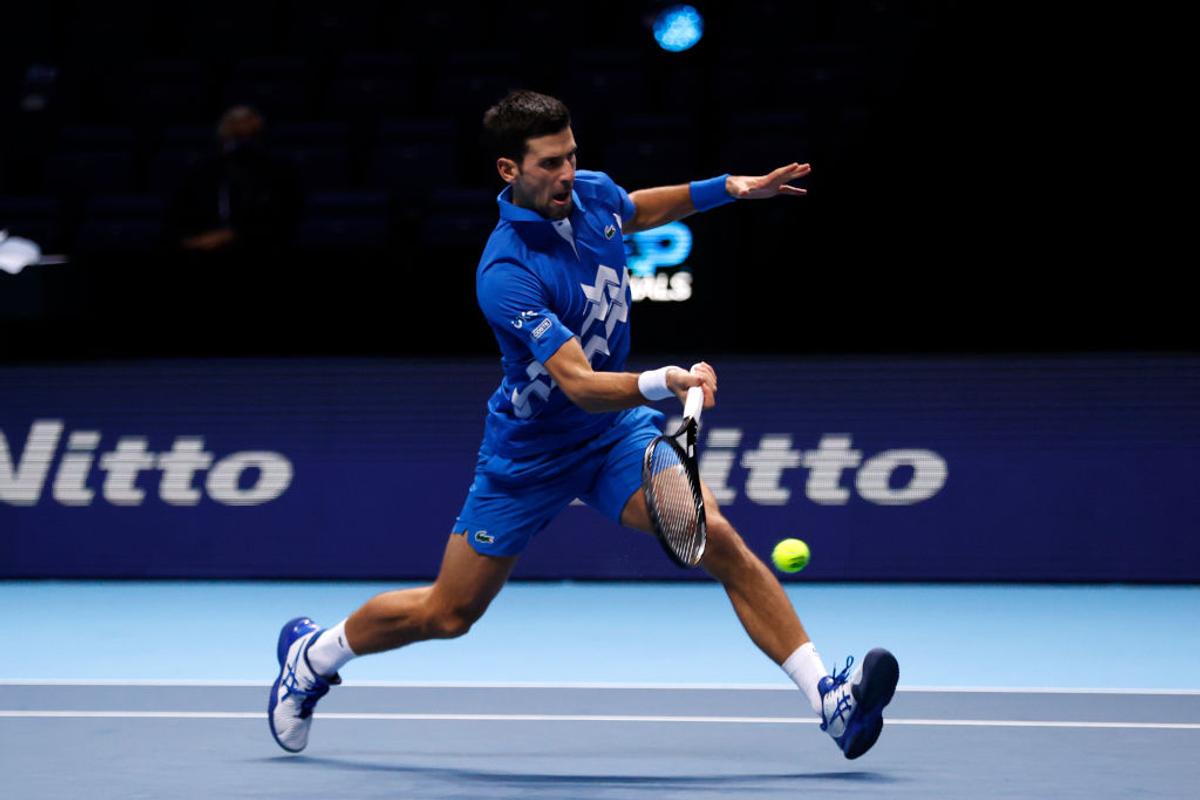 FOTO Thiem - Djokovic 21.11.2020