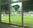 FOTO Botoșani - Craiova » Croitoru a spart geamul