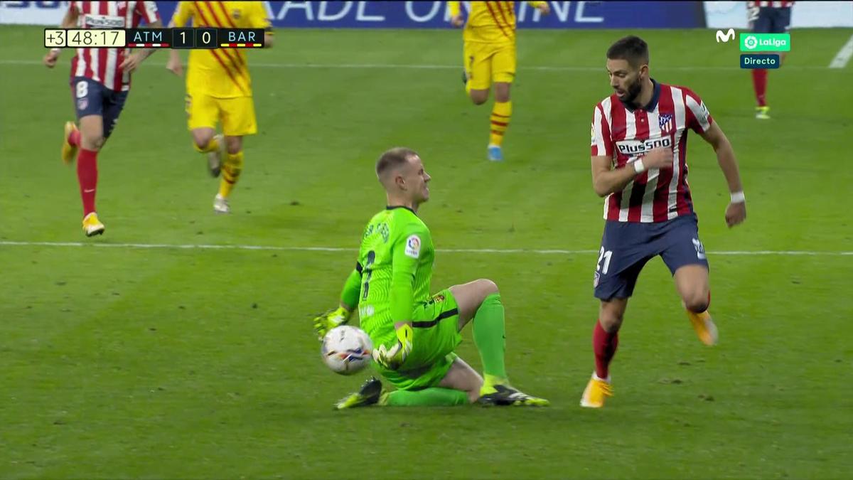 Atletico Madrid - Barcelona. Ce gafă! Ter Stegen a vrut să-l imite pe Neuer, dar s-a făcut de râs: „Incredibil!”