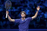 Alexander Zverev, în finala Turneului Campionilor! Djokovic, eliminat din competiție: „Asta contează mai mult decât a câștiga sau a pierde”