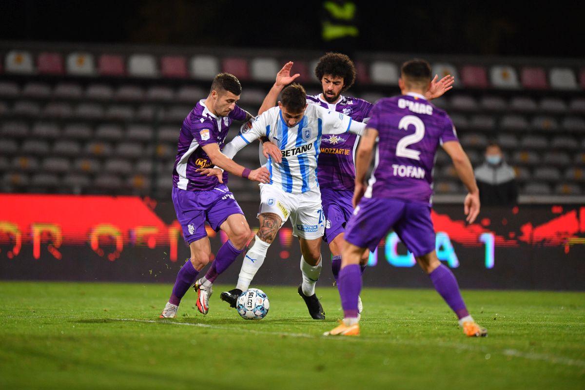 Show în Trivale » 5 goluri în FC Argeș - CSU Craiova, iar Reghe e la 14 puncte de lider!