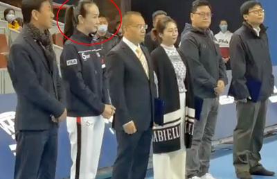 Noi imagini cu Shuai Peng » Unde susține presa de stat din China că a apărut