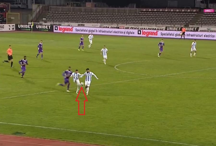 Repriza și gafa: încă o eroare uriașă în FC Argeș - CSU Craiova