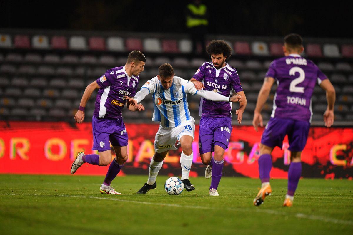 Show în Trivale » 5 goluri în FC Argeș - CSU Craiova, iar Reghe e la 14 puncte de lider!