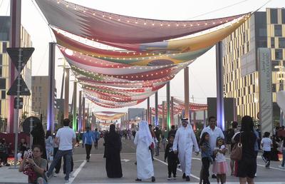 Reporterii GSP, la pas pe Lusail Bulevard, un veritabil „Times Square Manhattan” în mijlocul lumii arabe