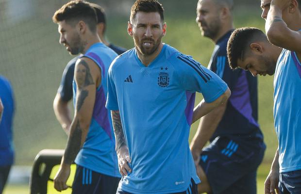 Probleme cu Leo?! Imaginea care a băgat spaima în argentinieni » Cum arăta glezna lui Messi la ultimul antrenament + primele explicații