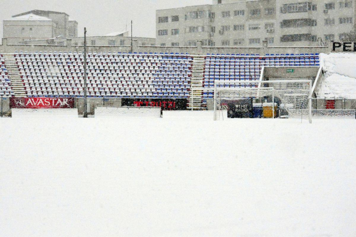 Covor alb la Botoșani, cu 10 zile înainte de vizita FCSB-ului pentru meciul de campionat