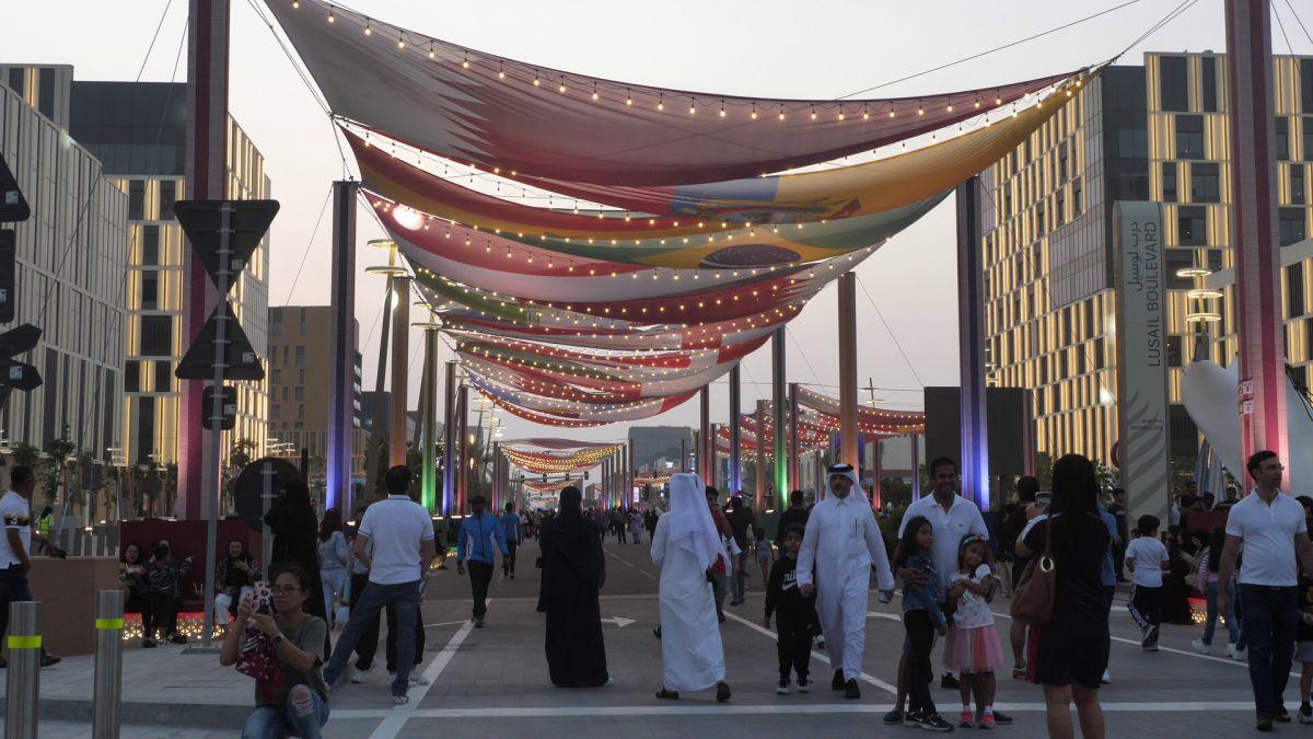 Reporterii GSP, la pas pe Lusail Bulevard, un veritabil „Times Square Manhattan” în mijlocul lumii arabe