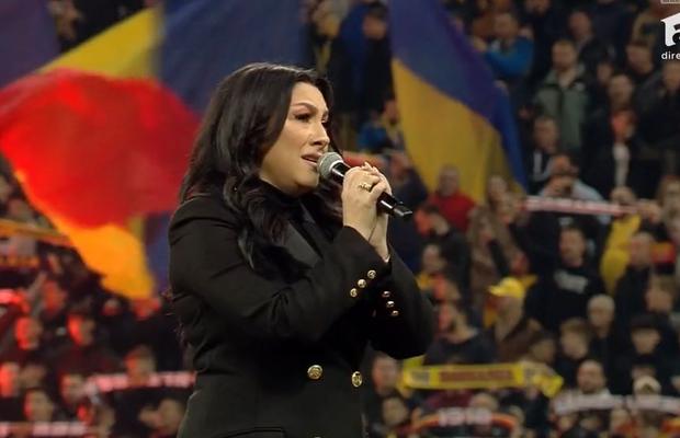 Andra le răspunde contestatarilor » Câți bani a primit pentru intonarea imnului la România - Elveția