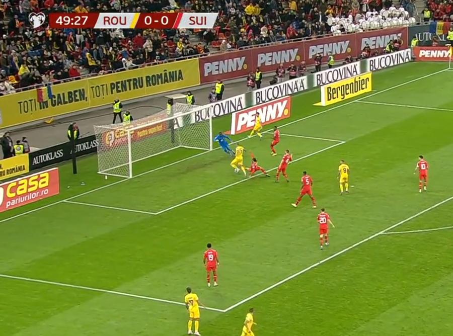 „Tiki-Taka” România » Denis Alibec, gol după o acțiune superbă în meciul cu Elveția