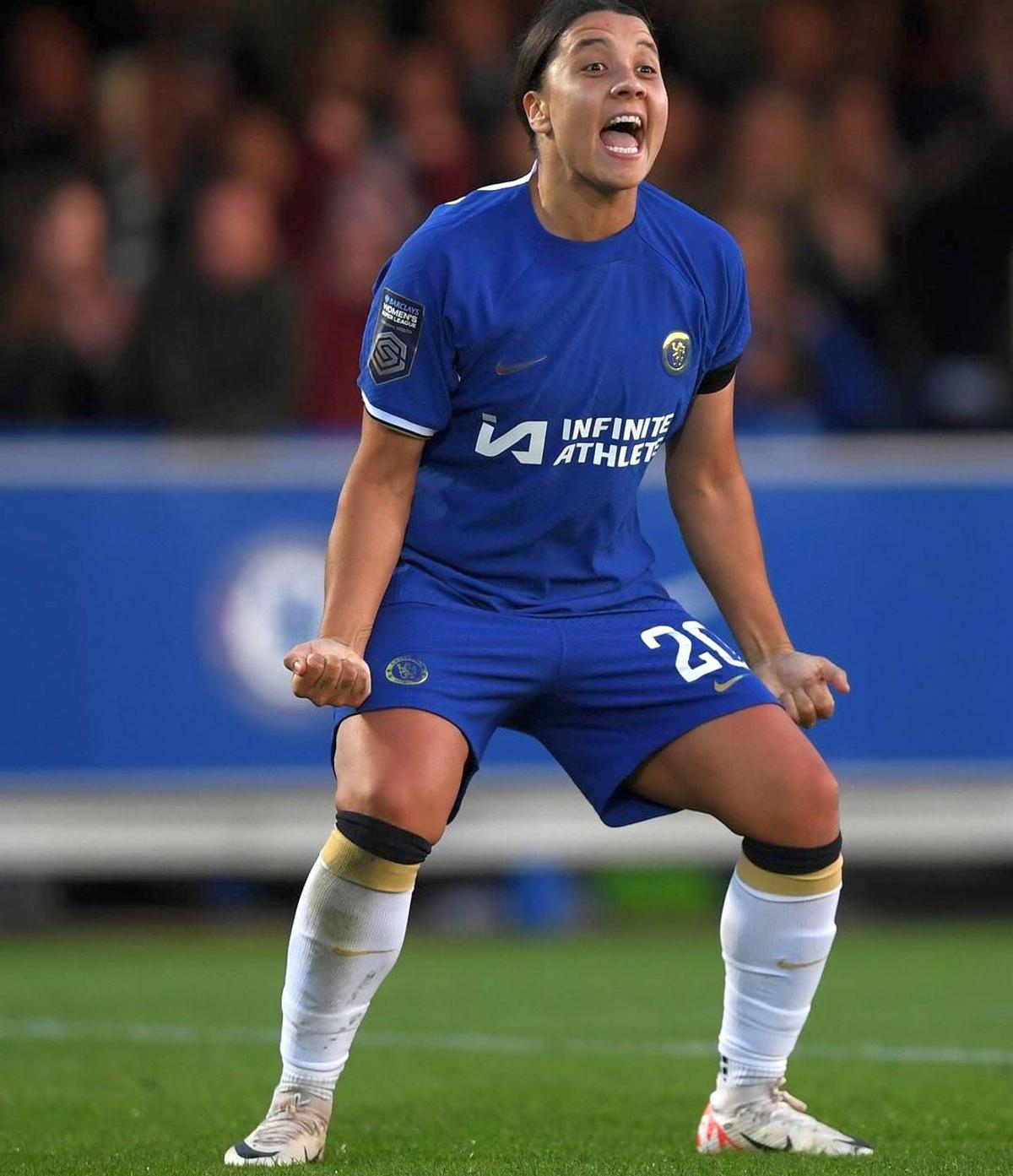 Sam Kerr și Kristie Mewis