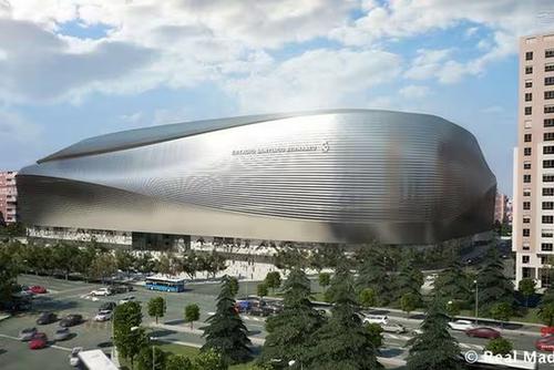 Noul „Santiago Bernabeu”/ foto: @Real Madrid