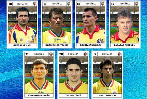Lotul Generației de Aur pentru meciul de adio