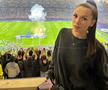 Iubita lui Daniel Stanciu, în tribune la România - Elveția » Cum a apărut pe Arena Națională