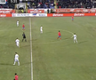 Gazonul de la Botoșani la meciul cu FCSB/ Foto: Captură Prima Sport