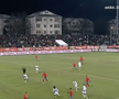 Gazonul de la Botoșani la meciul cu FCSB/ Foto: Captură Prima Sport